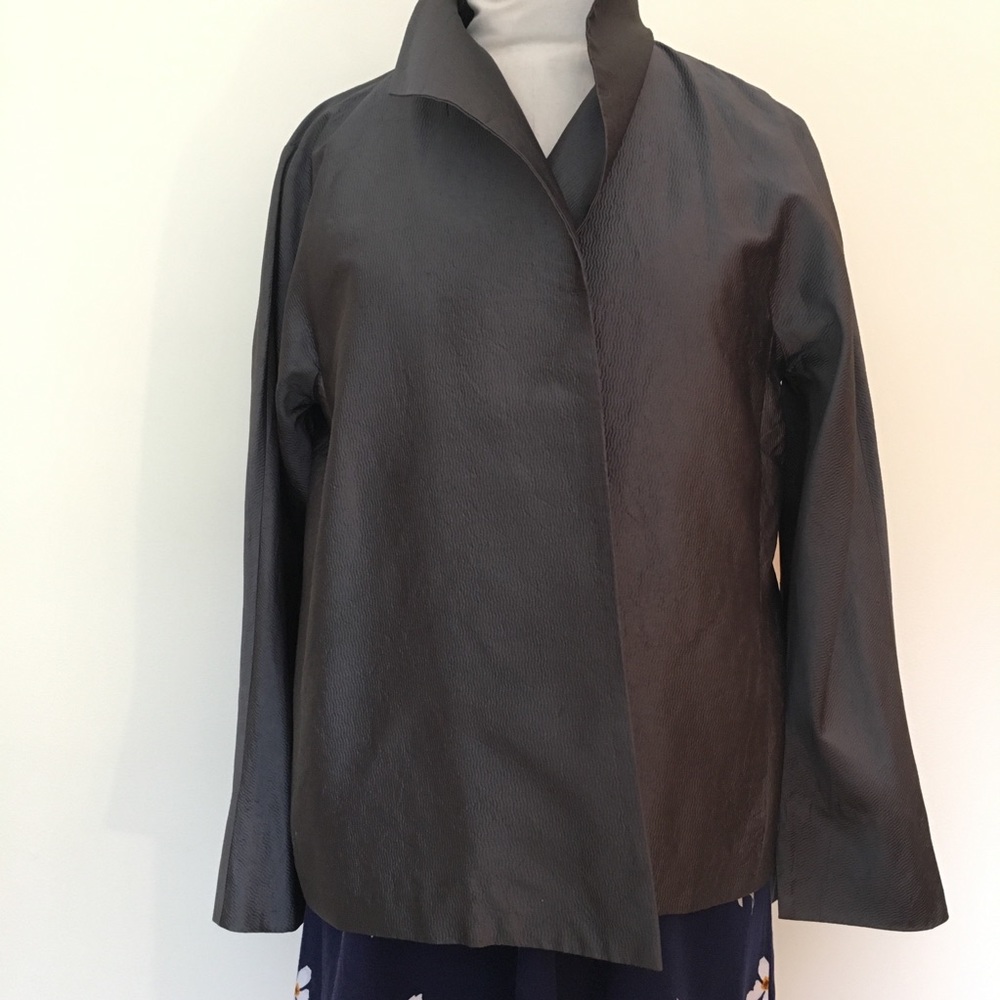 Eileen Fisher Versatile Silk Jacket - image 1